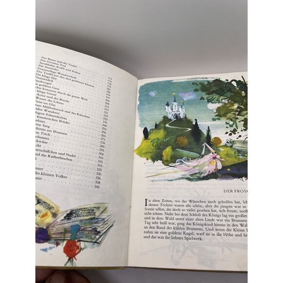 Grimms' Fairy Tales by Janusz Grabianski (First Edition, 1962, Hardcover) - Picture 12 of 13